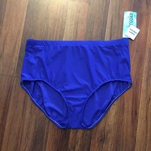 Penbrooke Swimsuits Plus High Waisted Swim Bottom